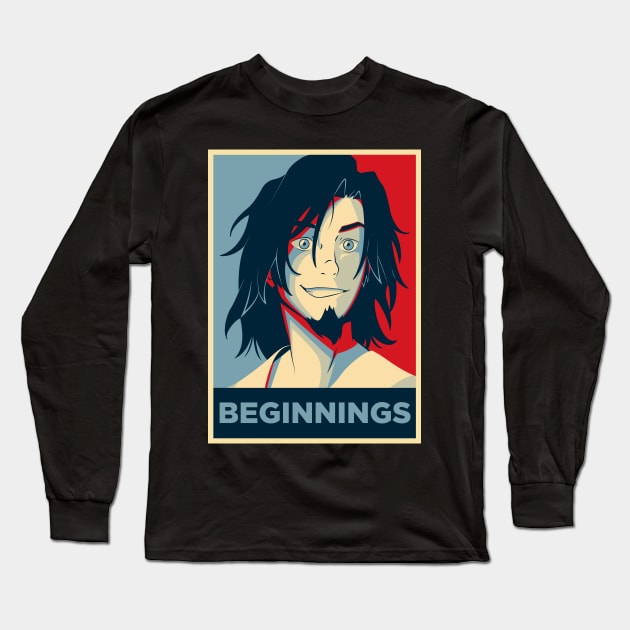 BEGINNINGS Long Sleeve T-Shirt by ChrisHarrys